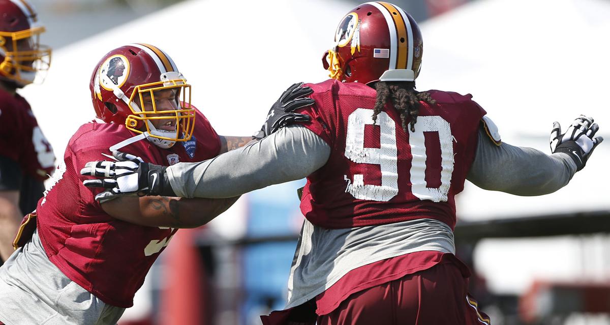 Redskins Camp Former Virginia Tech Players Get Quick