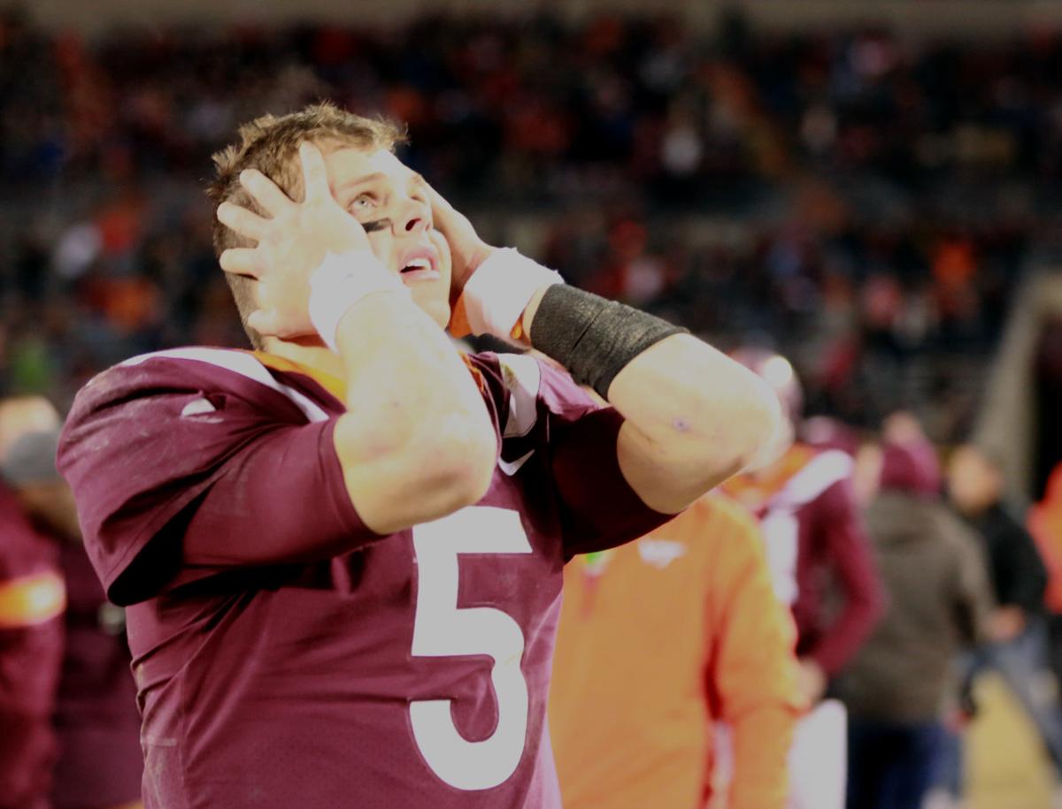 Jubilant Virginia Tech Players Drink From Commonwealth Cup Yet