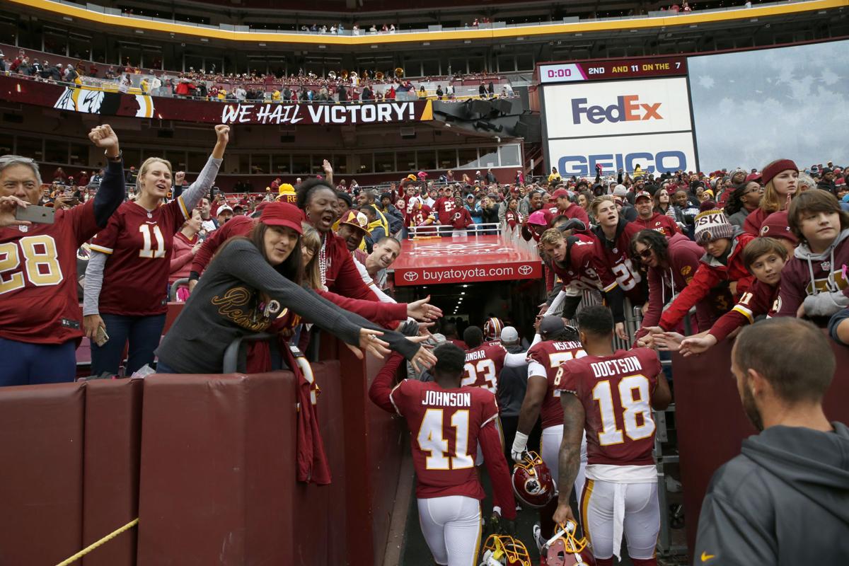 Washington Redskins vs. Carolina Panthers football (copy)