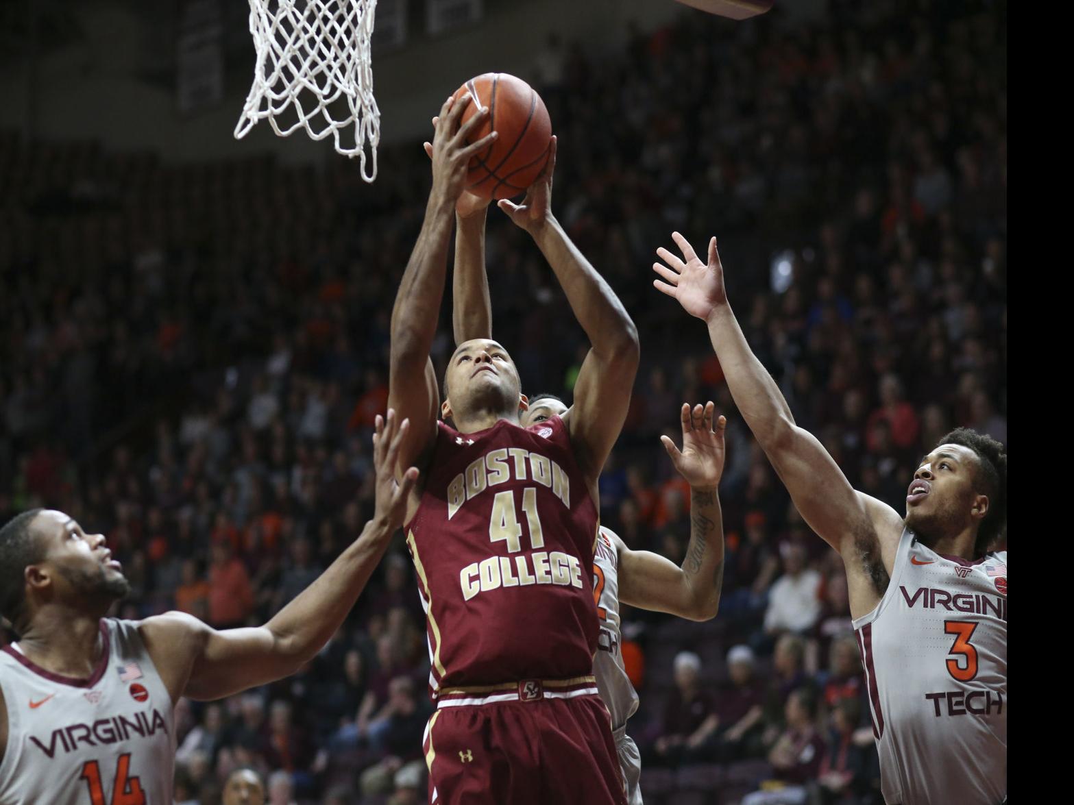 Boston College Hands Virginia Tech Men S Basketball Team Fifth