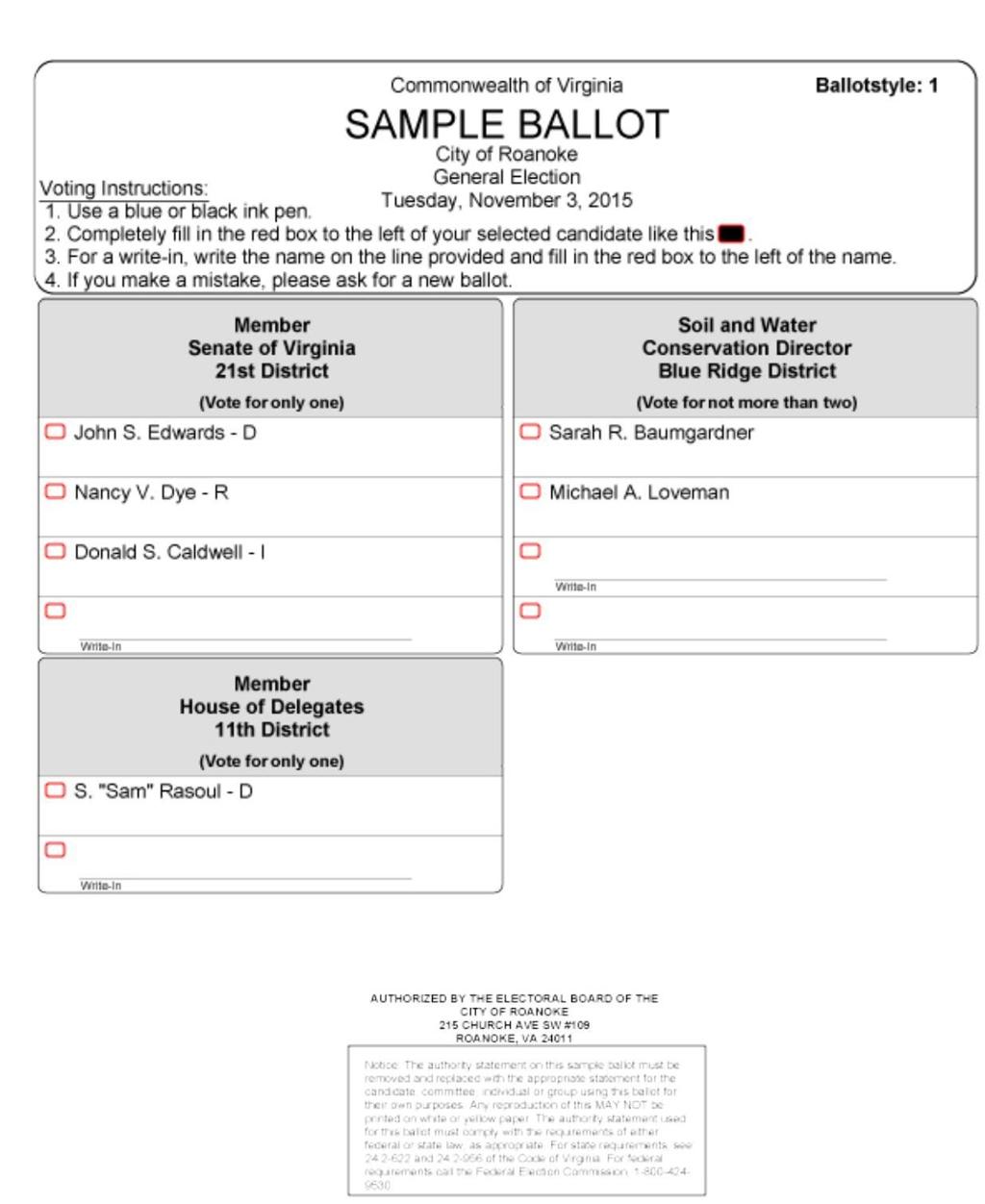 Casey The Return Of The Paper Ballot Latest Headlines Roanoke Com