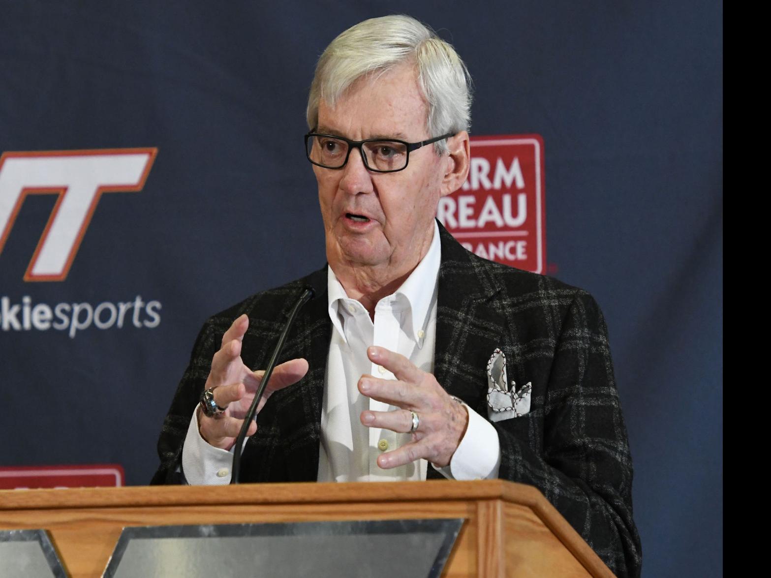 Retired Virginia Tech Football Coach Frank Beamer Selected For