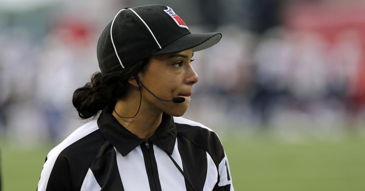 Jane Simms Referee Former Virginia teacher becomes the NFL’s first Black female referee