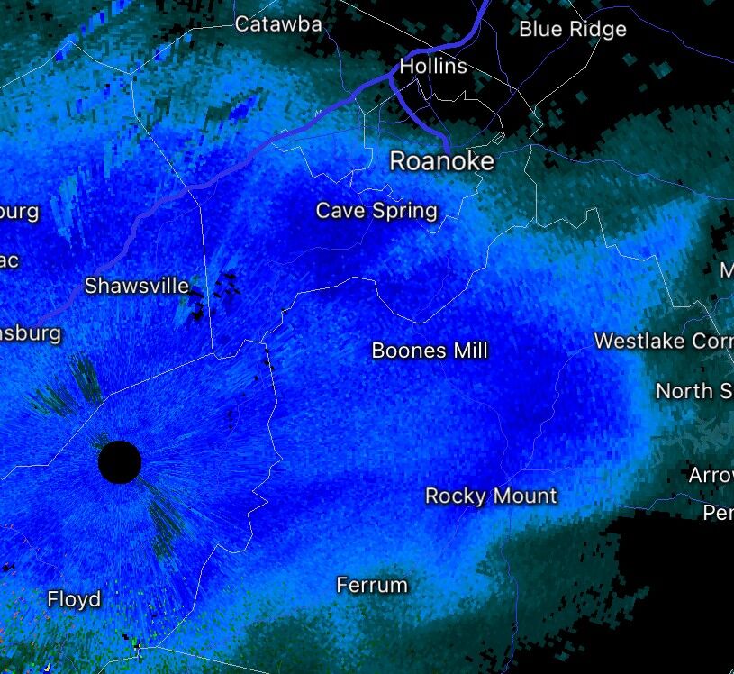 UPDATE Snow dwindling after 13 inches in much of Roanoke/New River