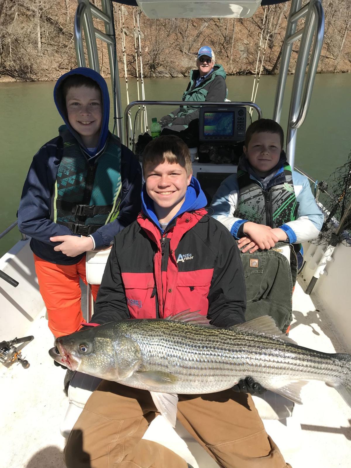 arizona bass tournament schedule on Results Of The Striper Mafia March Fishing Tournament At Smith Mountain Lake Sports Roanoke Com