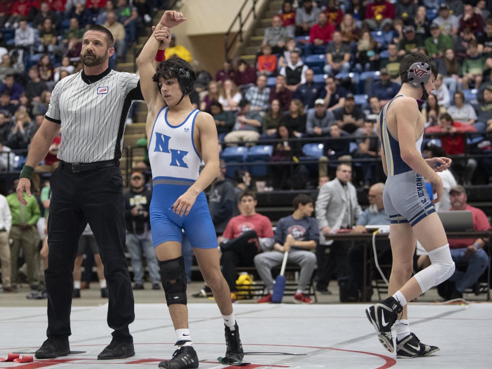 H S Wrestling New Kent Ends Christiansburg S State Title Streak At 17 High Schools Roanoke Com