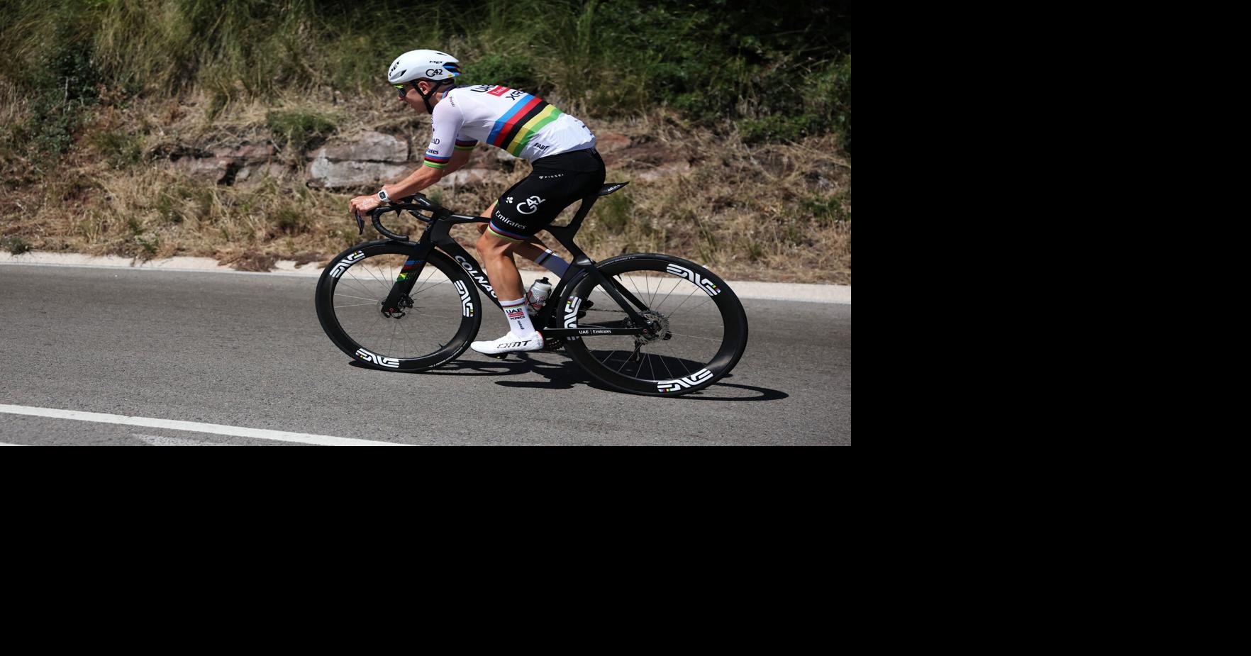 Tadej Pogačar Trains in Barcelona Ahead of Tour de France
