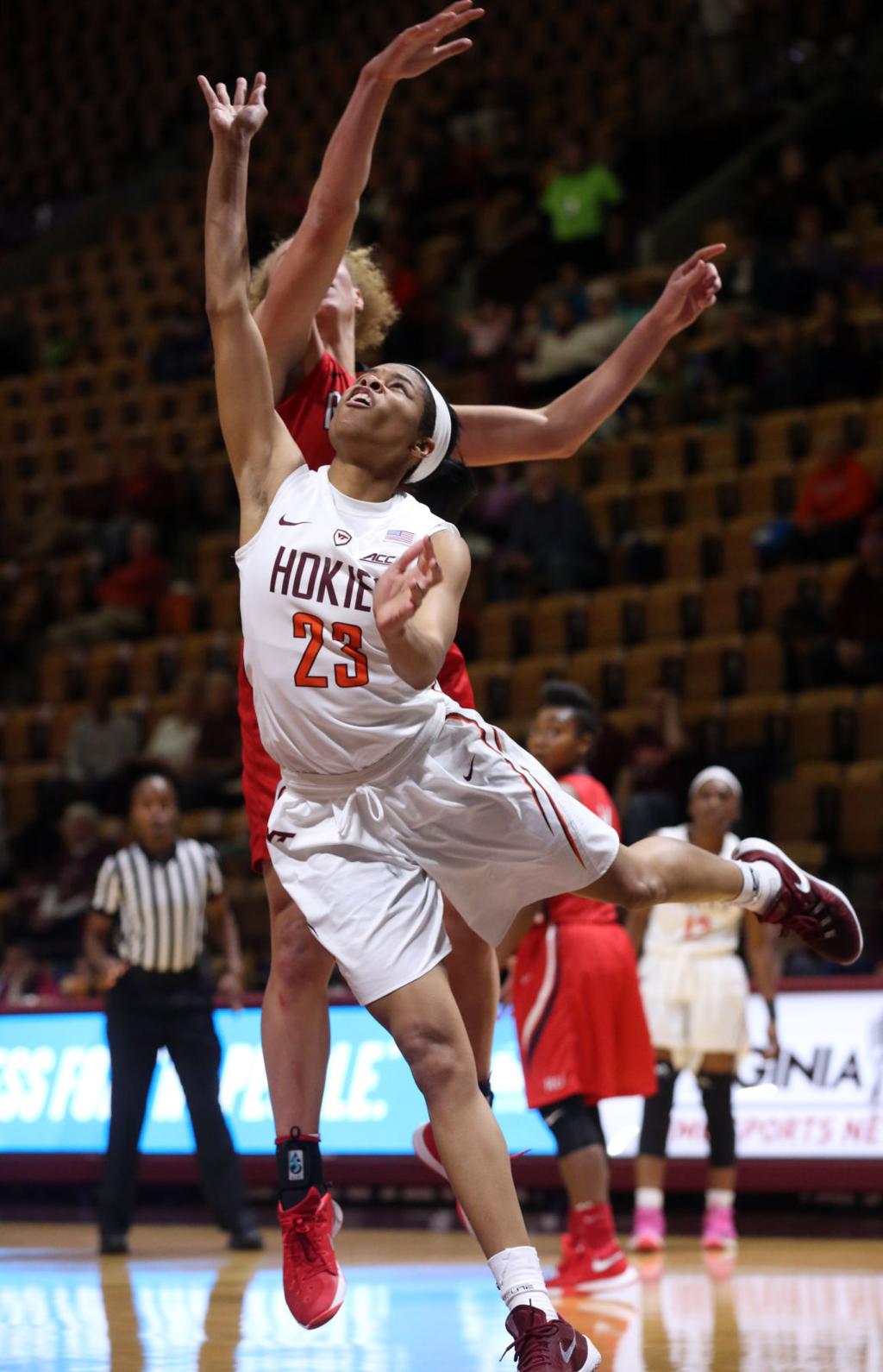 Virginia Tech Gets Past Radford In Defense Dominated Women S Basketball Contest College Roanoke Com