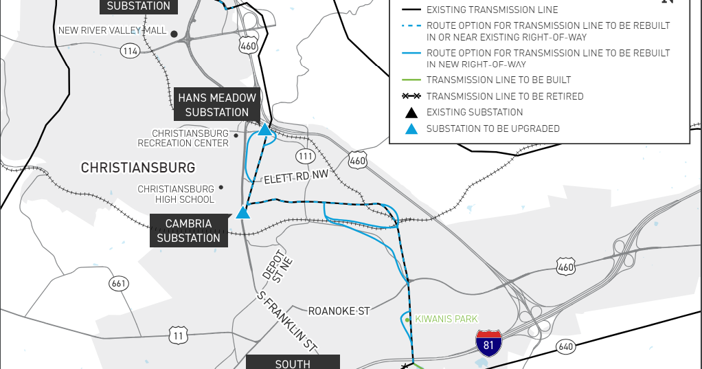 Appalachian Power plans Christiansburg line upgrades - Vimarsana News