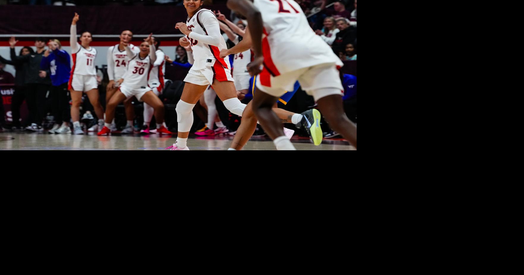 Virginia Tech women fend off Pitt for sixth straight victory