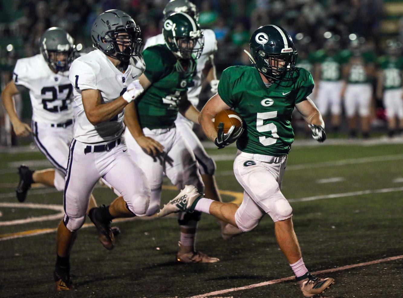 Scenes from the GlenvarCarroll County football game
