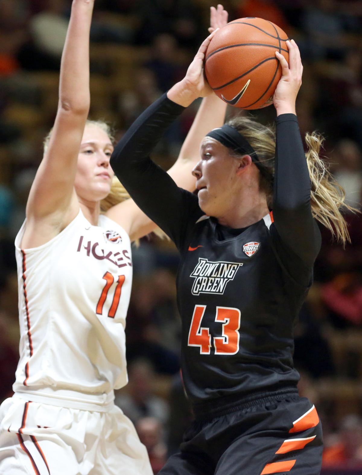 Virginia Tech women tally 98 points against Bowling Green Virginia