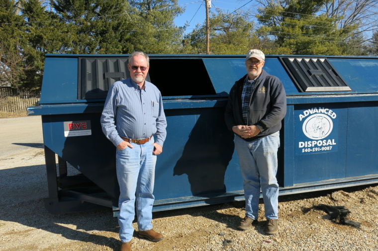 Please don't leave trash and large items at Botetourt's recycling centers