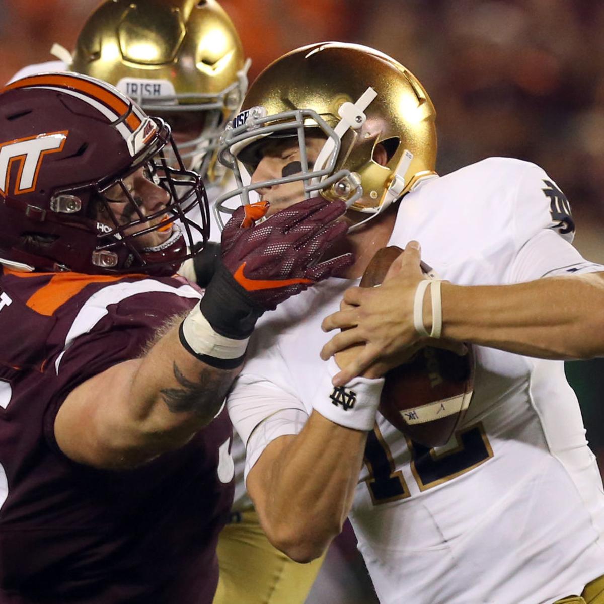 He Has Something To Prove Virginia Tech Expects Notre Dame Qb