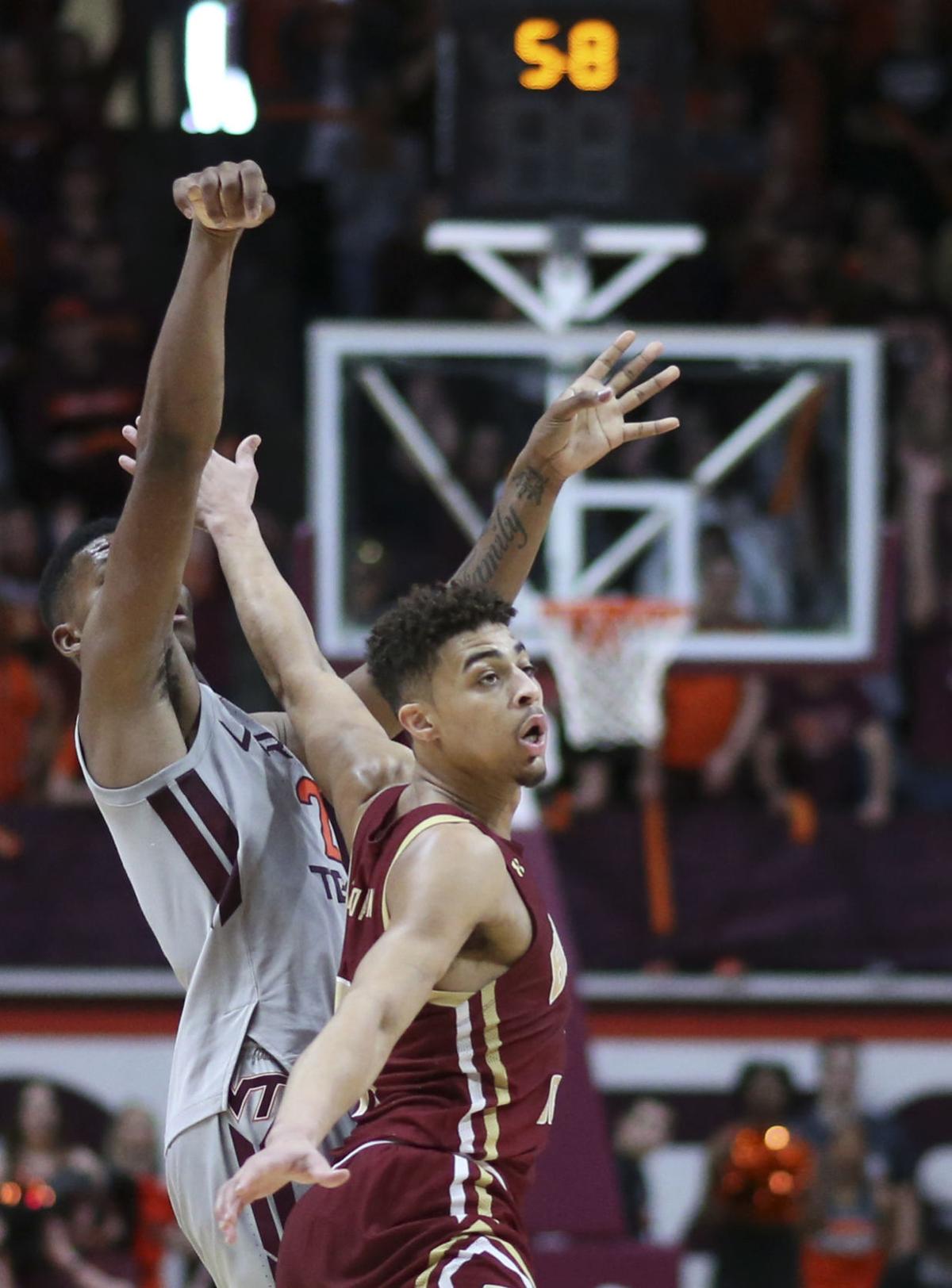 Boston College Hands Virginia Tech Men S Basketball Team Fifth