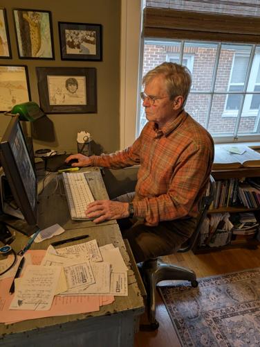 Kurt Rheinheimer at desk (copy)
