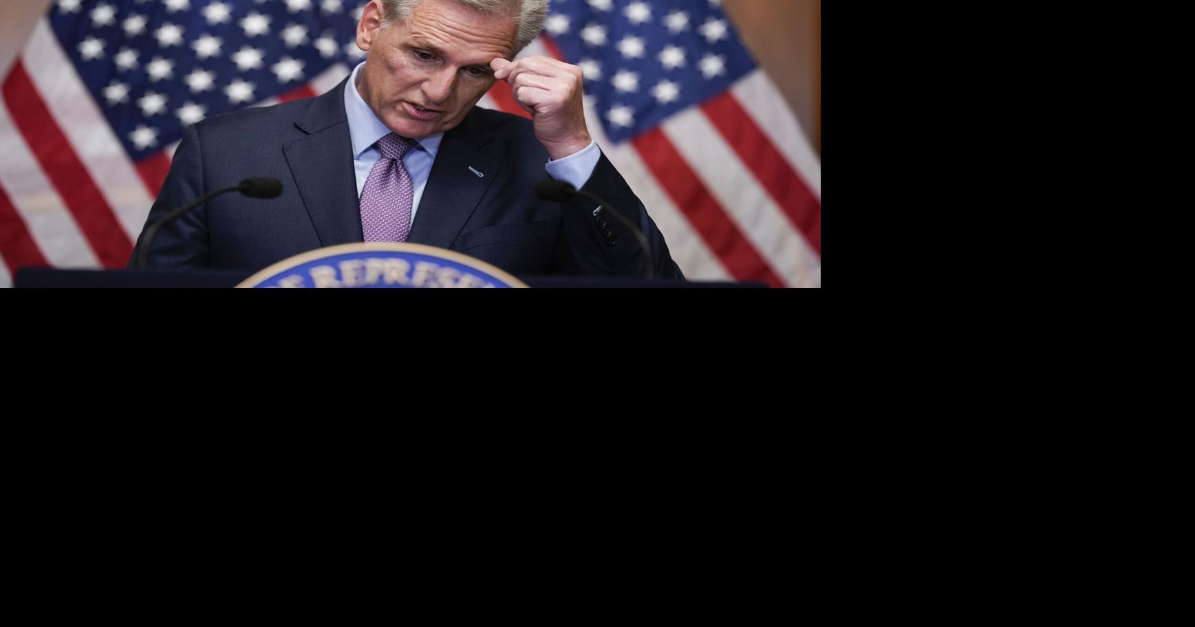 McCarthy ousted as House speaker; trio wins Nobel Prize