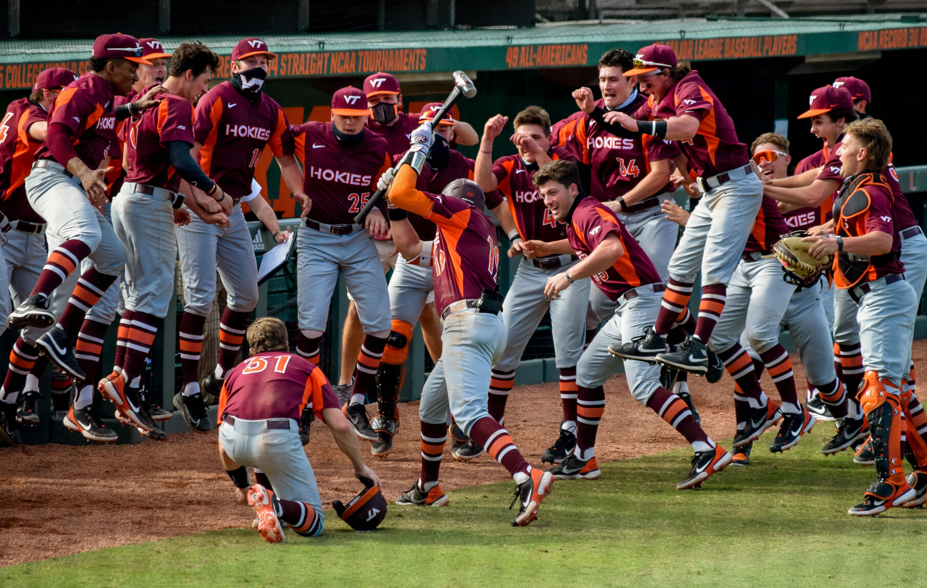 virginia tech baseball uniforms