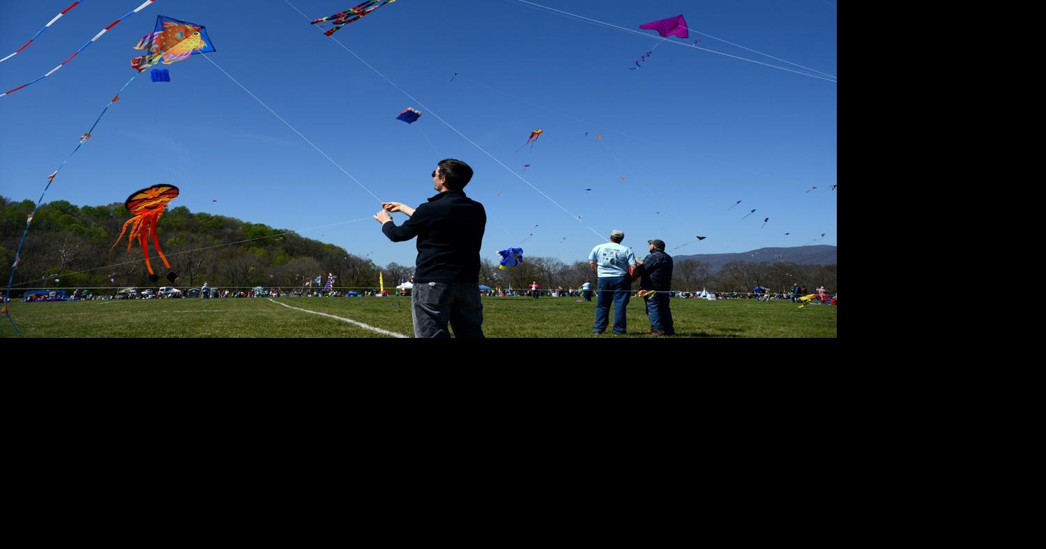 Kites take to skies in Green Hill Park