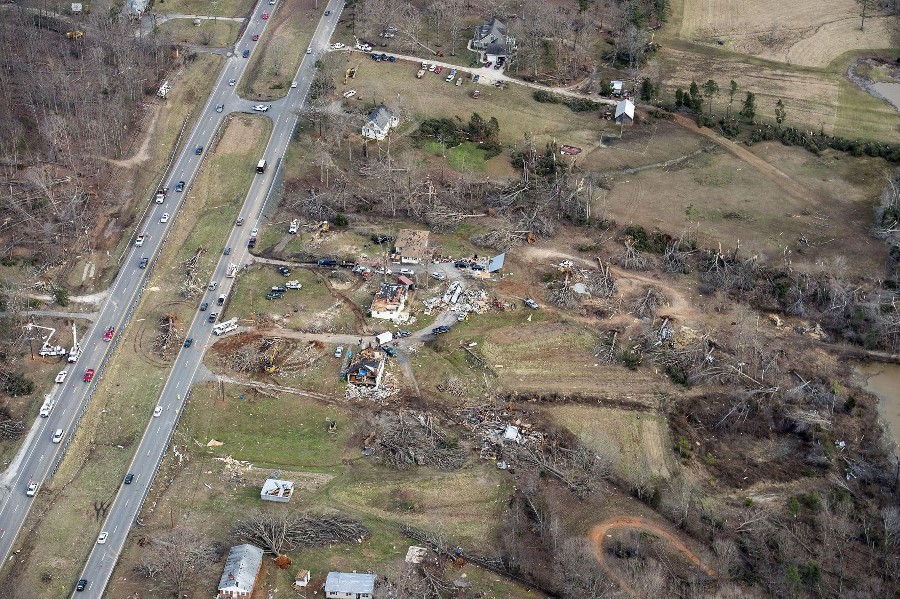 Feb. 24, 2016 The day eight tornadoes swept across Virginia devastating three regions State