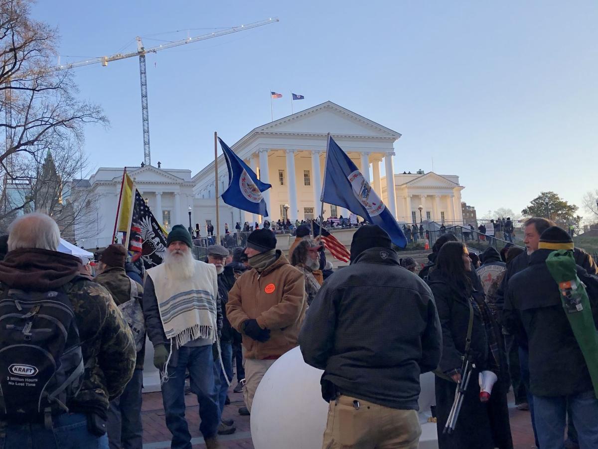 PHOTOS: Scenes from Capitol Square in Richmond on Monday morning | Gallery | roanoke.com