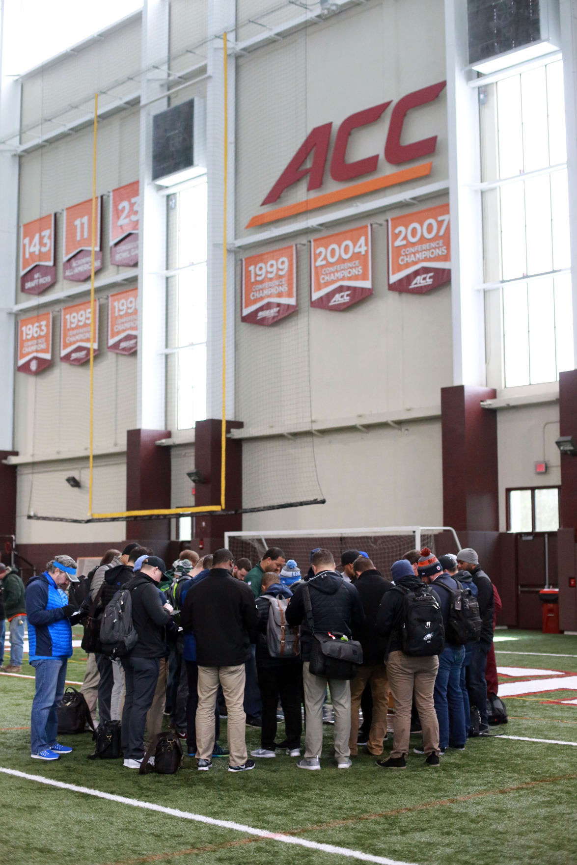 Virginia Tech Pro Day Gallery
