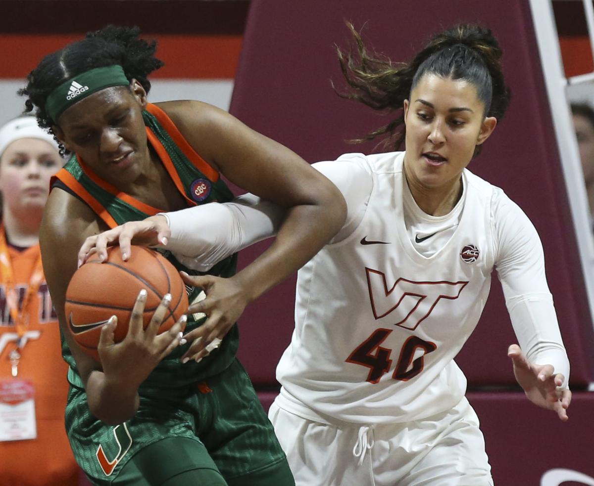 Virginia Tech Women Bounce Back With Stifling Win Over Miami