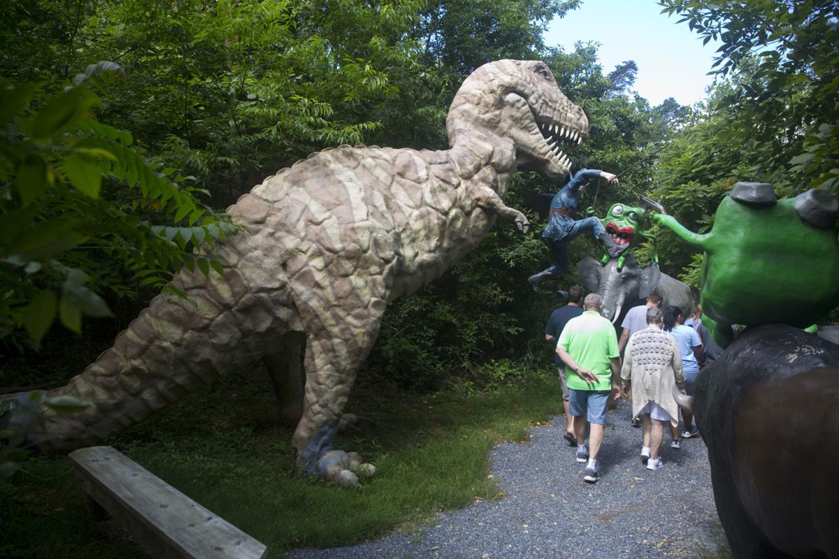 Dinosaur Kingdom Returns From Extinction In Natural Bridge Arts
