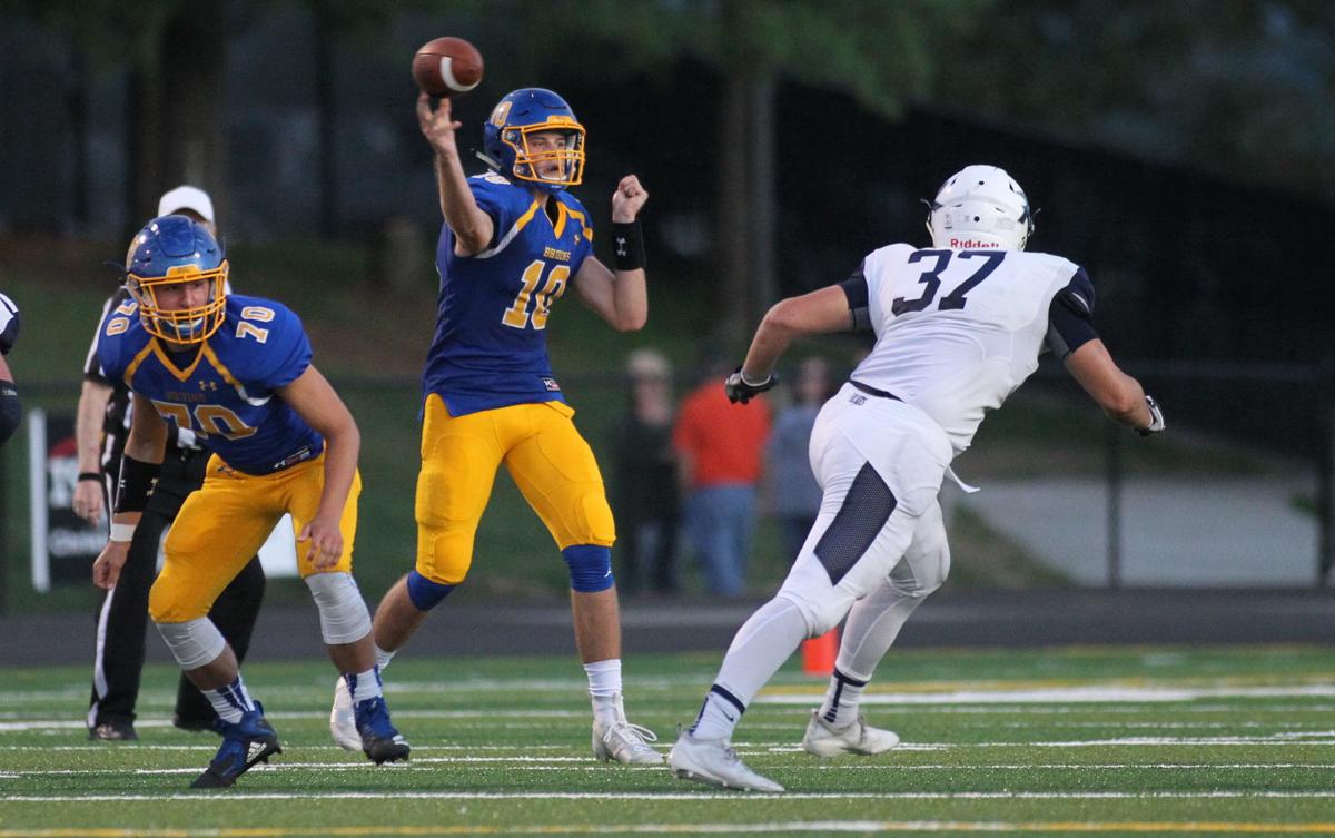 H S Football Blacksburg Rolls Past Richlands 49 17 High Schools
