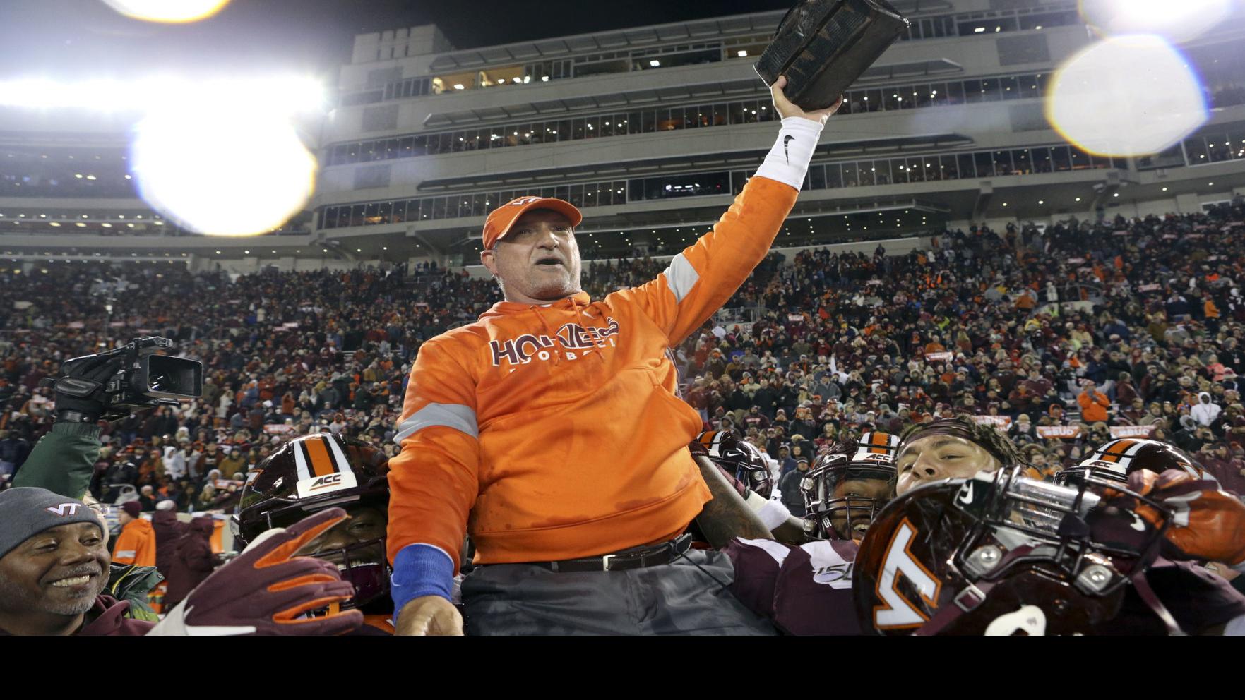 Bud Foster Gets Banner Before Virginia Tech Football Win And Game