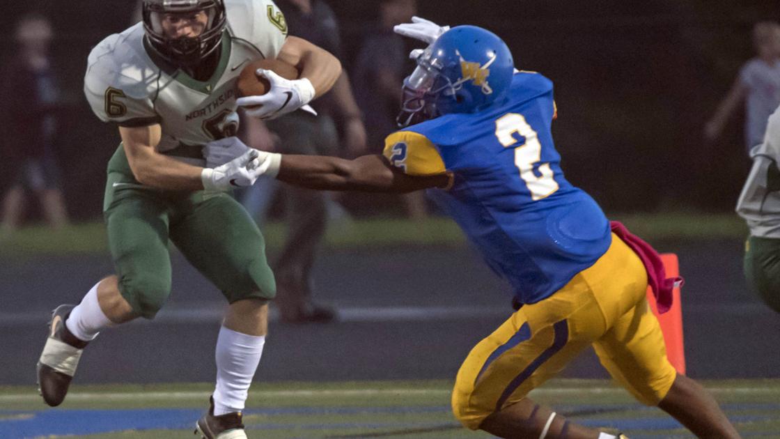 Scenes from the NorthsideWilliam Fleming football game High Schools
