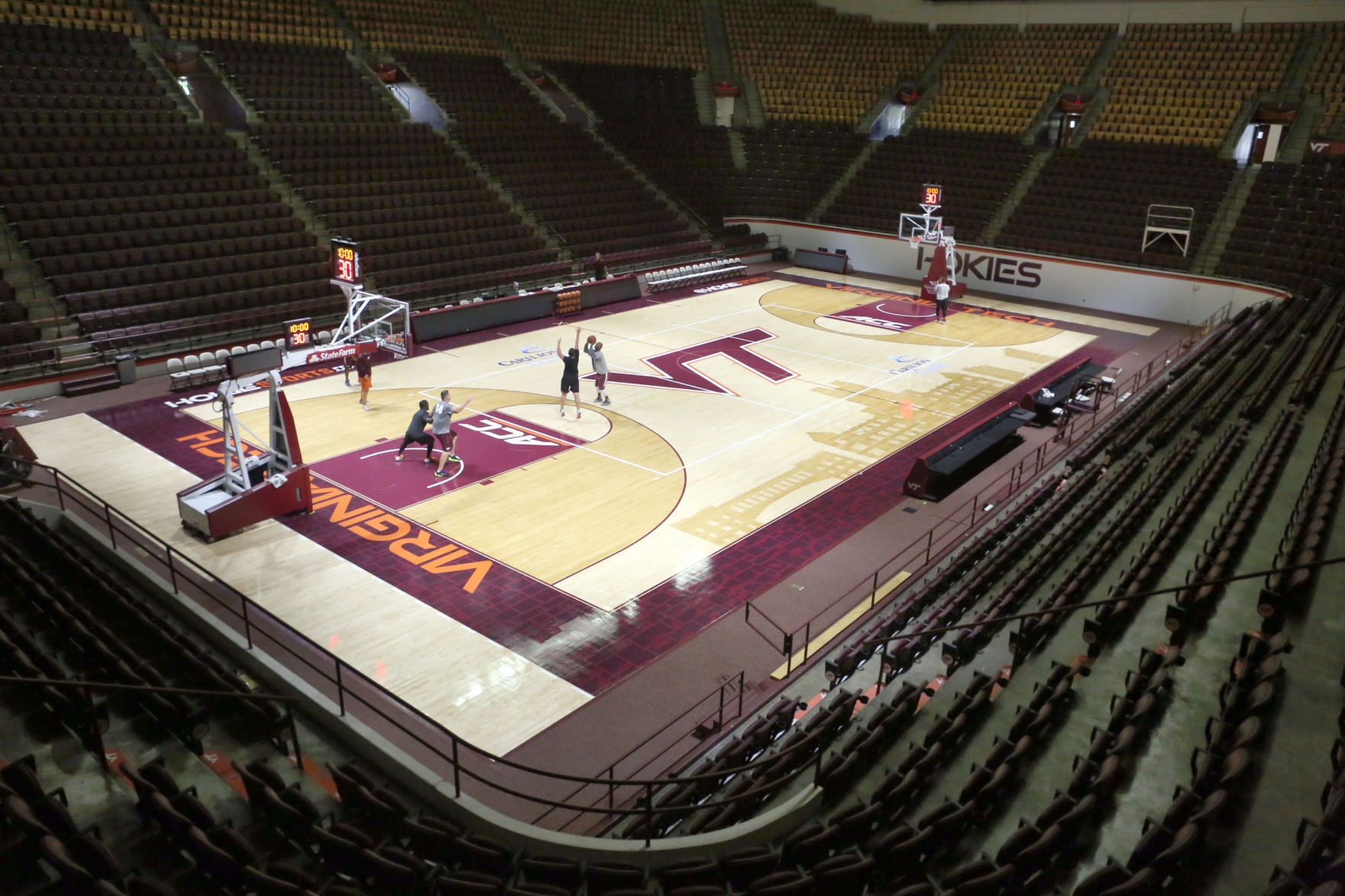 Cassell Coliseum Seating Chart