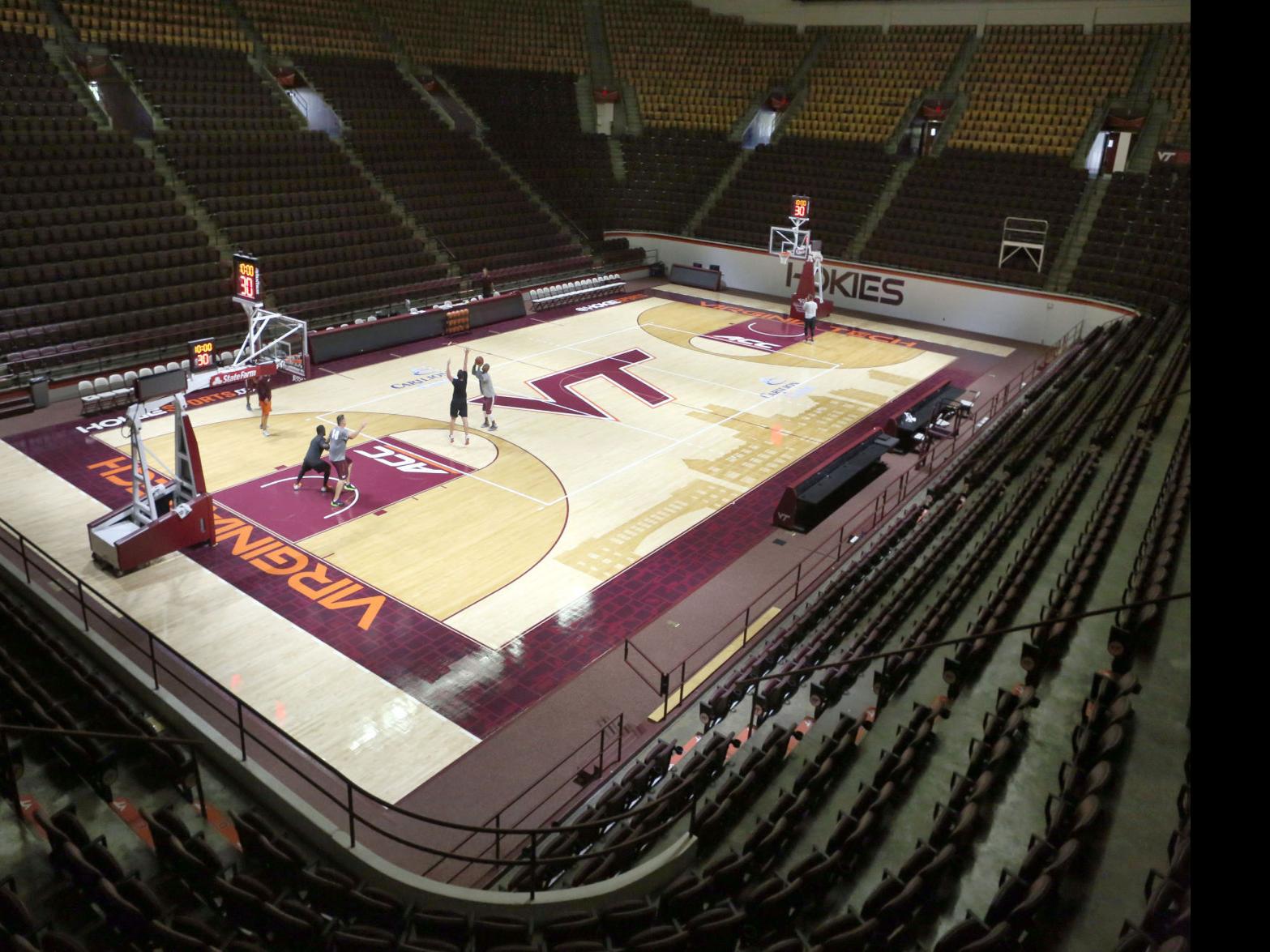 New Look For Cassell Coliseum Virginia Tech Roanoke Com
