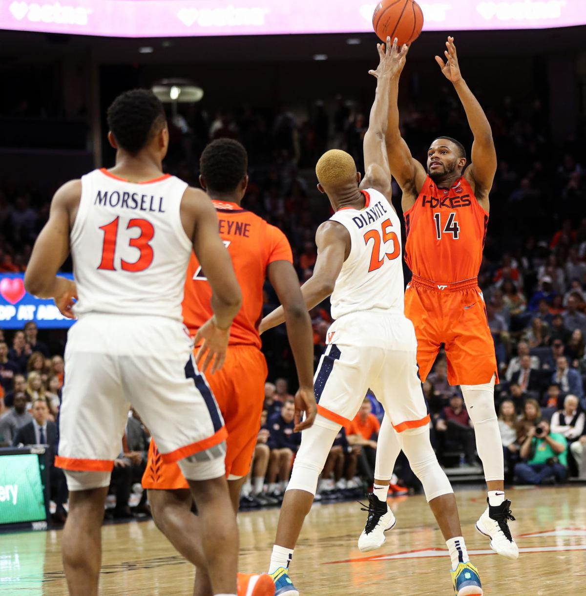 Poor Shooting Turnovers Sink Virginia Tech Against Virginia Uva