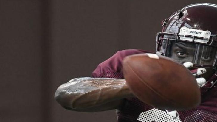 Hokies Practice Report Freshmen Beckett Floyd Making An