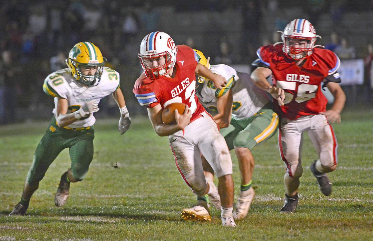 H.S. football Green's Day! Narrows knocks off Giles for first time