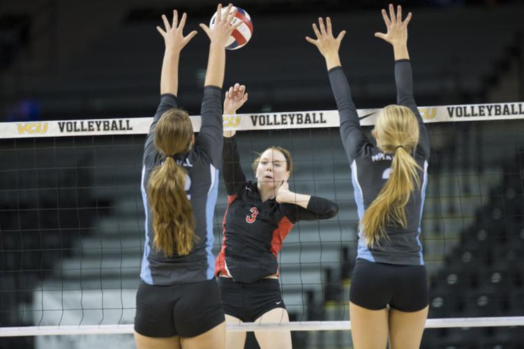 Cave Spring falls to Warhill in four games in 3A volleyball final