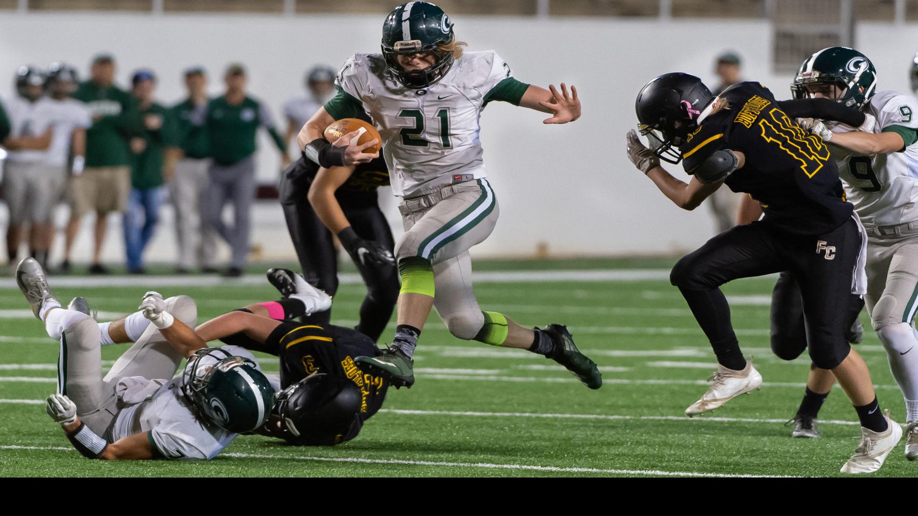 H S Football Glenvar Blanks Floyd County At Salem Stadium High