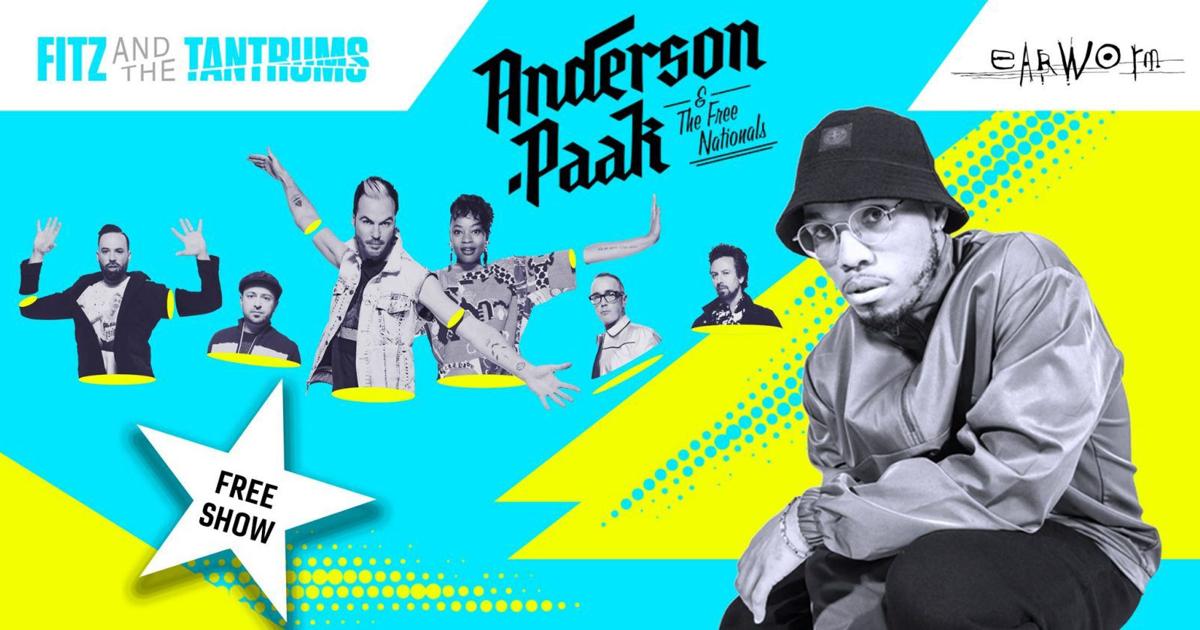 Fitz Anderson Funky Drillfield — Anderson .Paak, Fitz and The Tantrums hitting ...