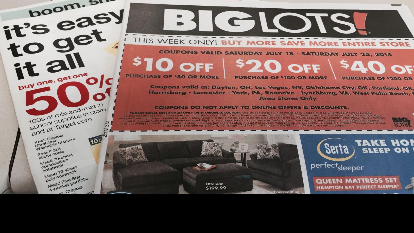 Big Lots and Target coupons worth clipping from Sunday's ...