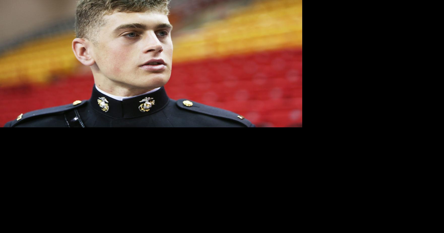 VMI grad, tested by family tragedy, heads to Marine Corps