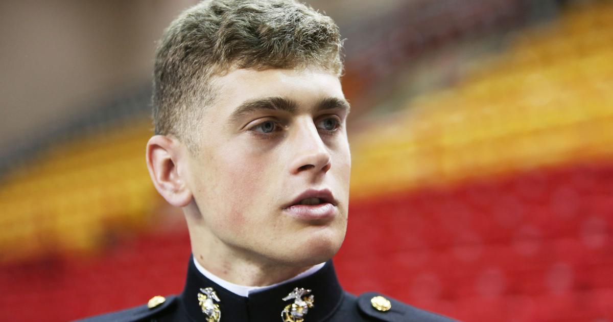VMI grad, tested by family tragedy, heads to Marine Corps