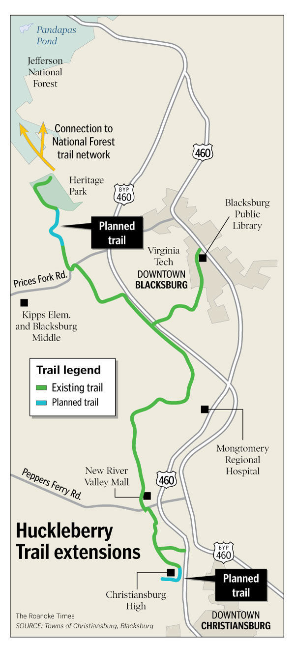 Christiansburg, Blacksburg moving to expand Huckleberry this year Local News