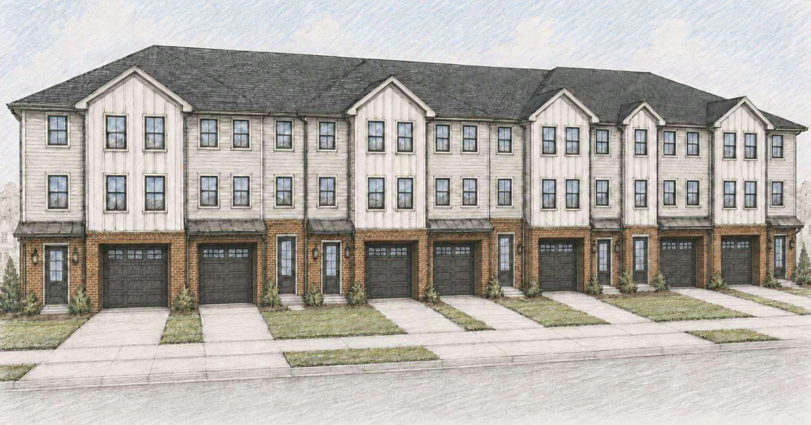 Colonial Ave townhouses