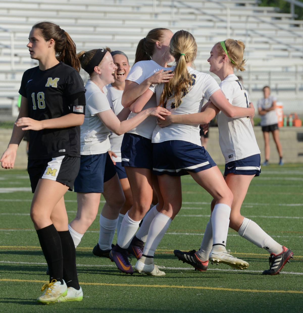 Scenes from Hidden Valley girls soccer's win over Monticello
