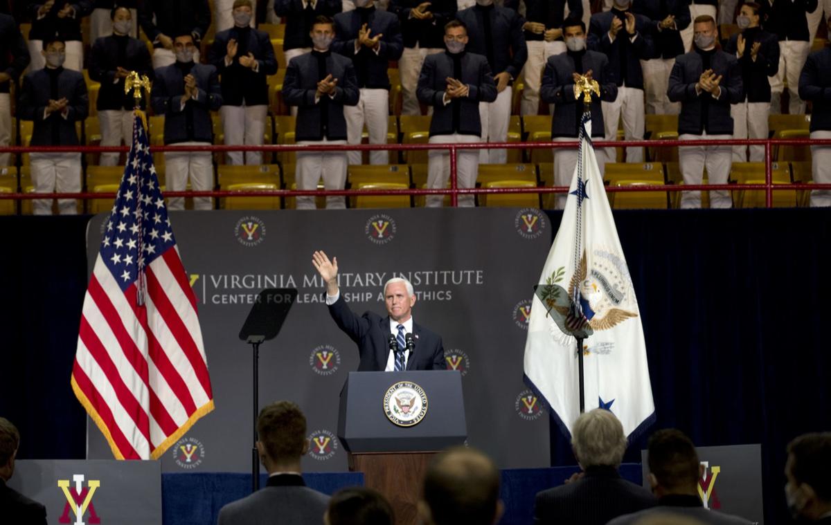 Pence At Vmi Defends Trump S Support Of Military In Wake Of Article On President S Reported Slights Local News Roanoke Com