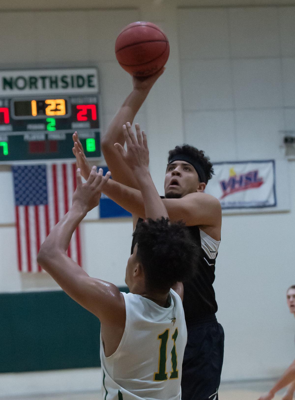 H S Boys Basketball Vikings Top Celtics To Hold Court At