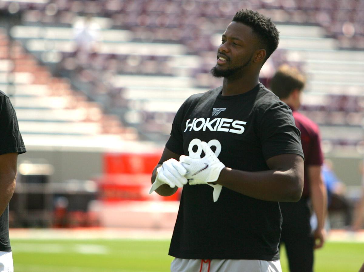 Virginia Tech TE James Mitchell