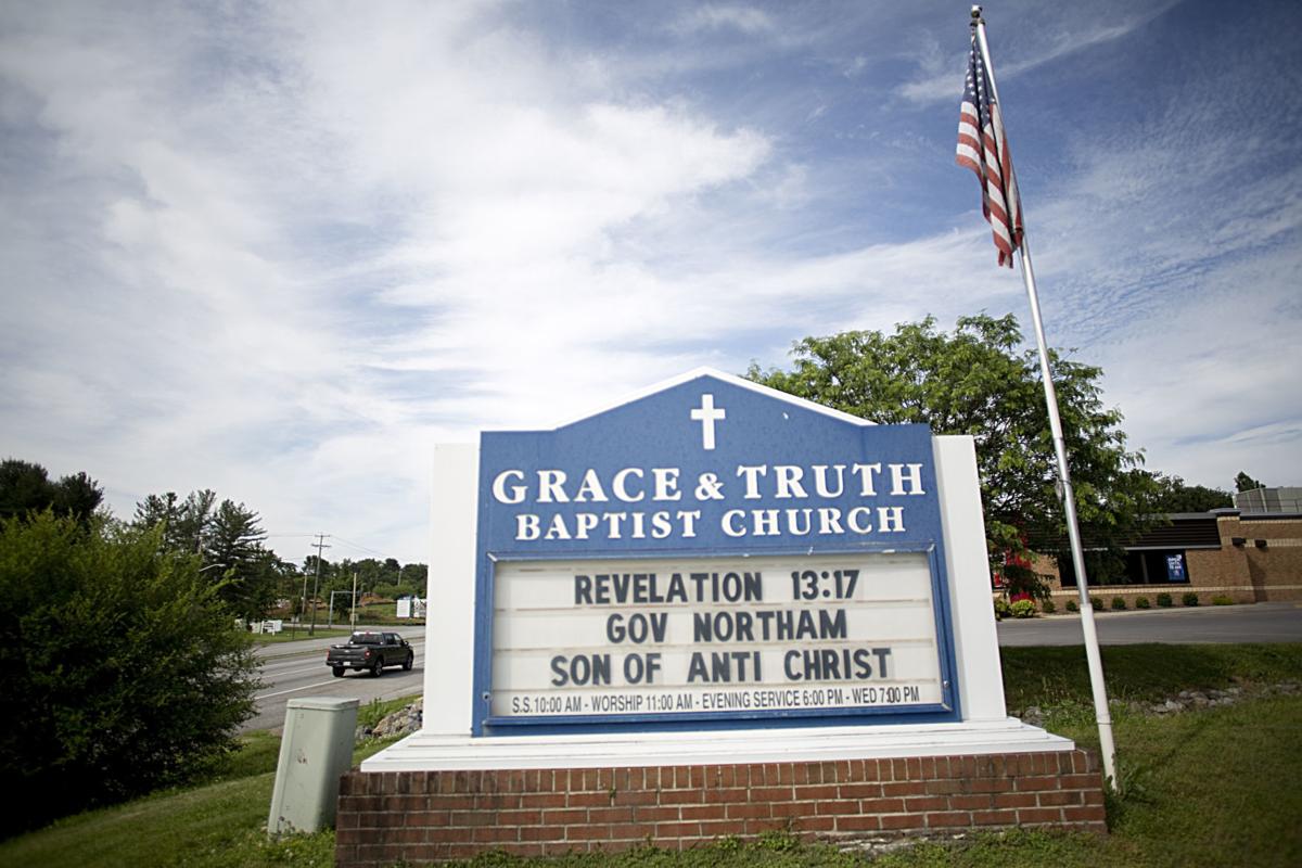Casey Roanoke Church S Sign Links Virginia S Governor To The