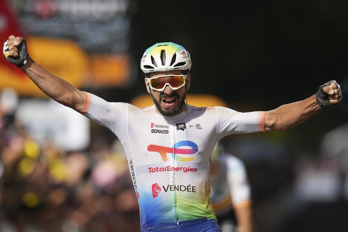 Turgis wins tough Tour de France stage; Pogacar keeps lead